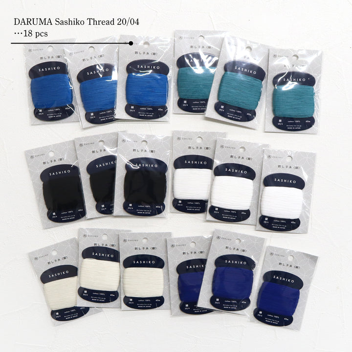 Daruma Basic Sashiko -työvälinepakkaus (29 osaa)