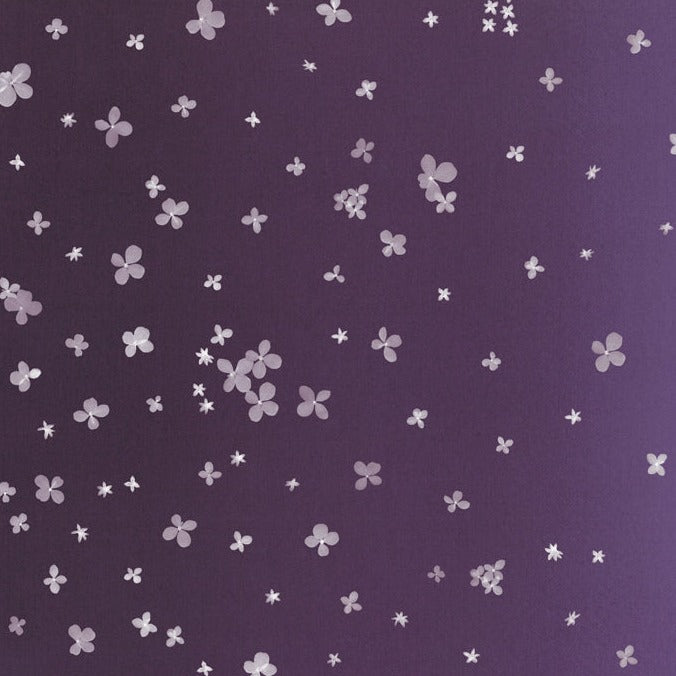 V&Co, Ombre Bloom Aubergine 10870-224 puuvillakangas