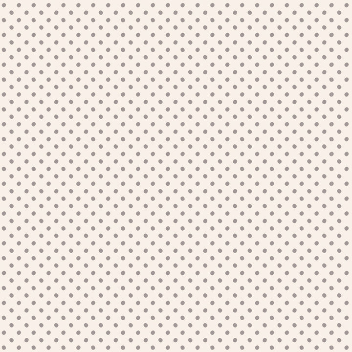 Tilda Classic Basics - 130048 Tiny Dots Grey puuvillakangas