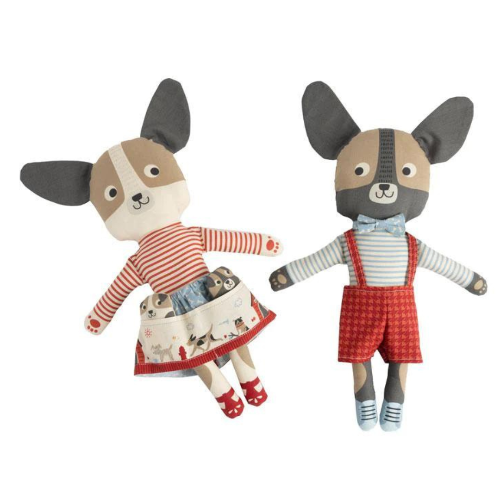 Stacy Iest Hsu - Dog Daze, leikkaa ja ompelee paneeli puuvillakangas