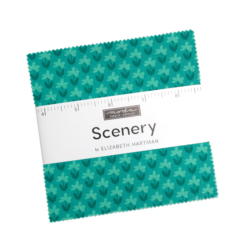 Elizabeth Hartman - Scenery 5" Charm Pack fabric bundle