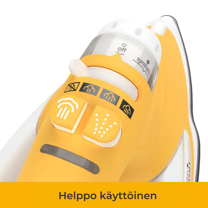 Oliso® TG1600 ProPlus™ SmartIron® (keltainen) höyrysilitysrauta