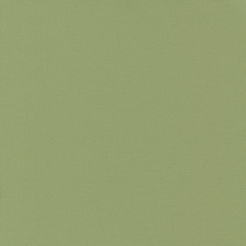 Bella Solids - 9900-172 Circa Celadon yksivärinen puuvillakangas, vihreä