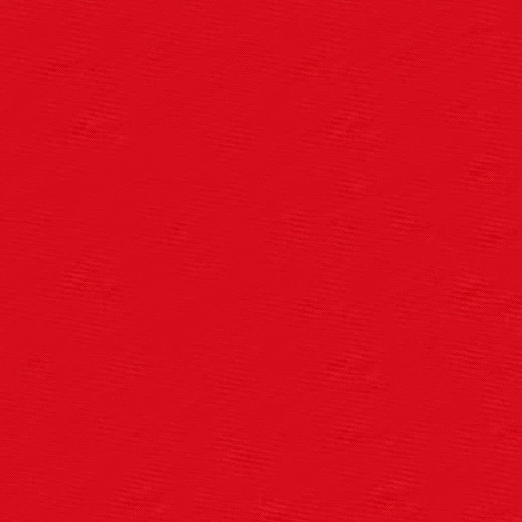 Bella Solids 9900-443 Ladybug yksivärinen puuvillakangas, punainen