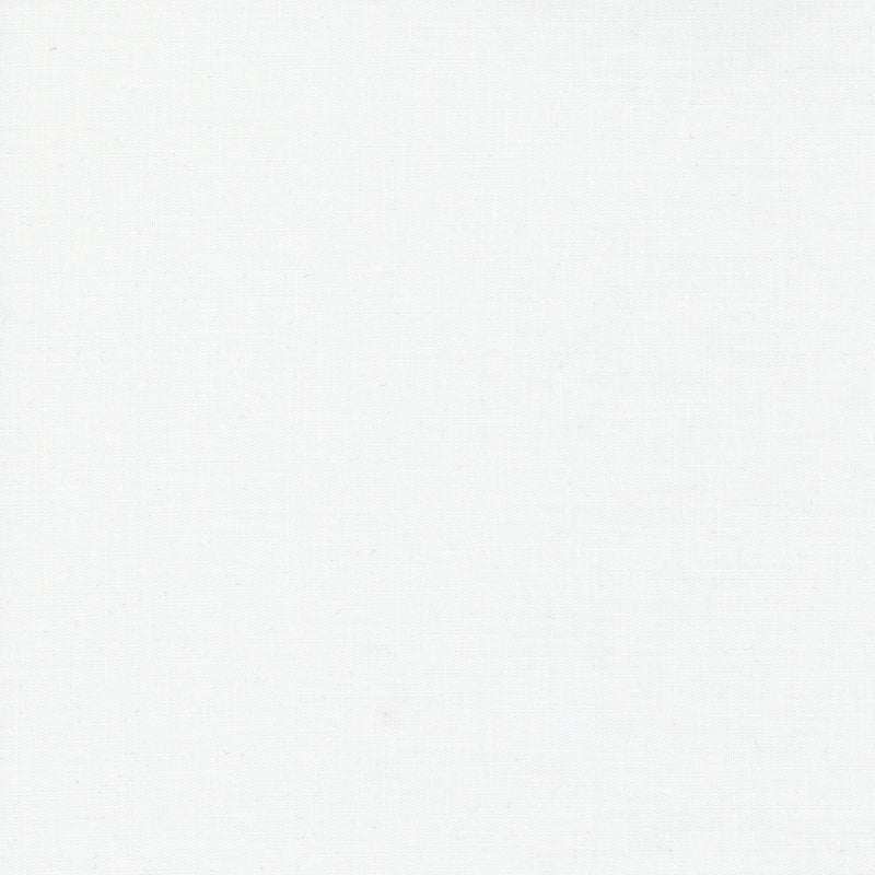 Bella Solids 9900-98 White Bleached yksivärinen puuvillakangas, valkoinen