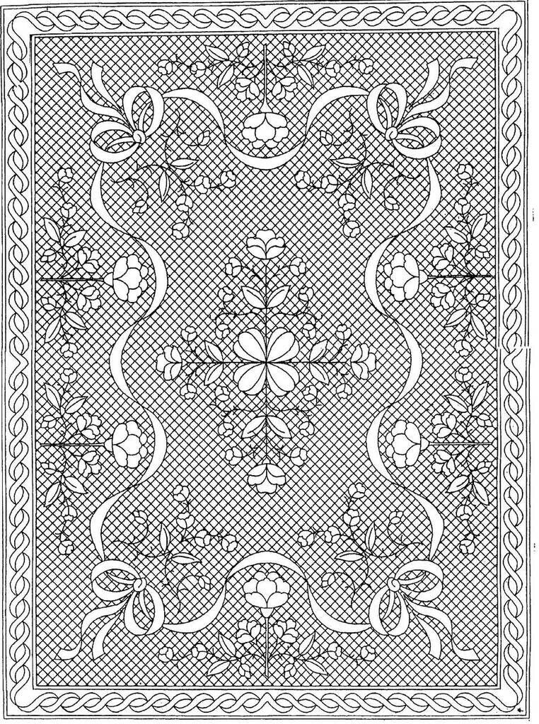 Esipainettu Bernartex Wholecloth -peitonpäällinen Floral Fantasy -mallilla. Valmistettu 100% puuvillamusliinista, valmis käsin tikattavaksi. Koko n. 102 cm x 132 cm.