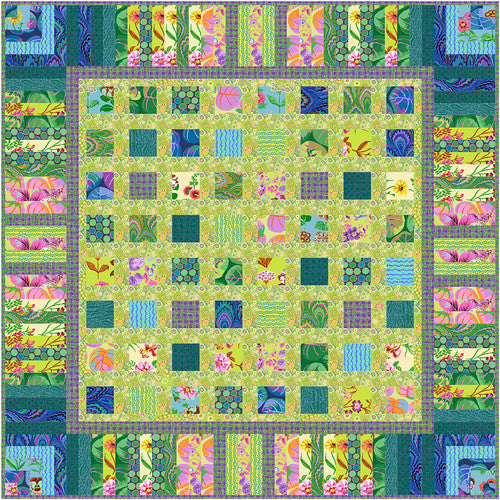 Charming Cool - Kaffe Fassett ilmainen tilkkutyöohje (PDF)
