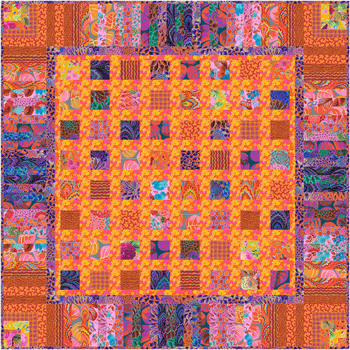 Charming Warm - Kaffe Fassett ilmainen tilkkutyöohje (PDF)