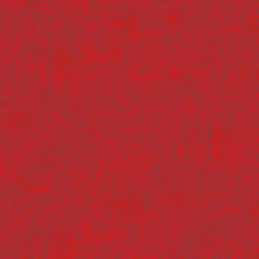 Punainen puuvillakangas, jossa on hienovarainen, teksturoitu kuvio – Dimples 1867-R1 Crimson.