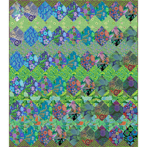Facets Cool Quilt Kaffe Fassett Collective Ilmainen Tilkkutyöohje (PDF)