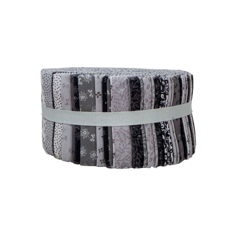 Stof Fabricsin Grey is Back kokoelmasta 40 palaa puuvillakankaita.