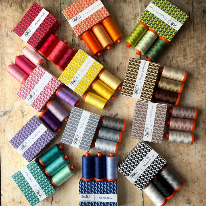 Palazzo BOM: Aurifilin kuukausittainen lankakerho 2024 -jäsenyys