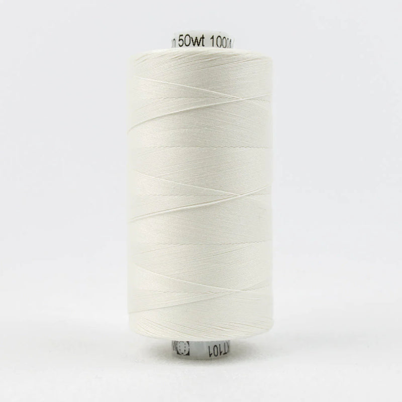 Wonderfil Konfetti 50wt Sowt Wihte KT1001 ompelulanka