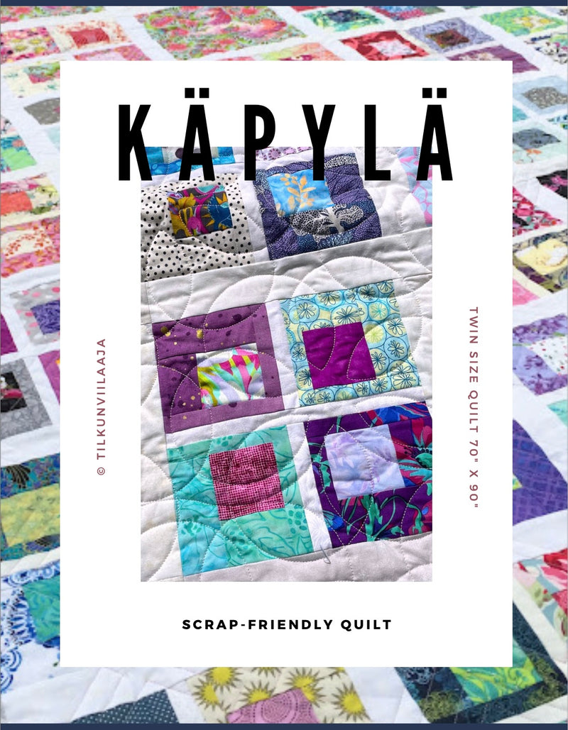 Cover page of Käpylä Quilt Pattern