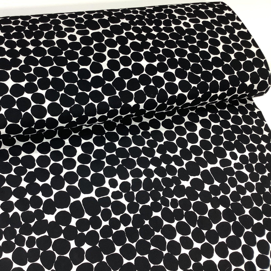 Kaffe Fassett Collective - Jumble Black PWBM053.BLACK puuvillakangas