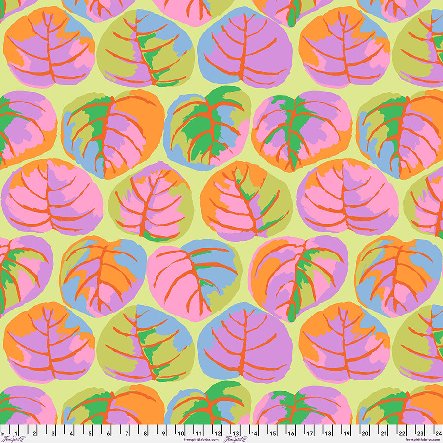 Kaffe Fassett Collective - Palm Leaves Pastel PWGP208.PASTEL puuvillakangas