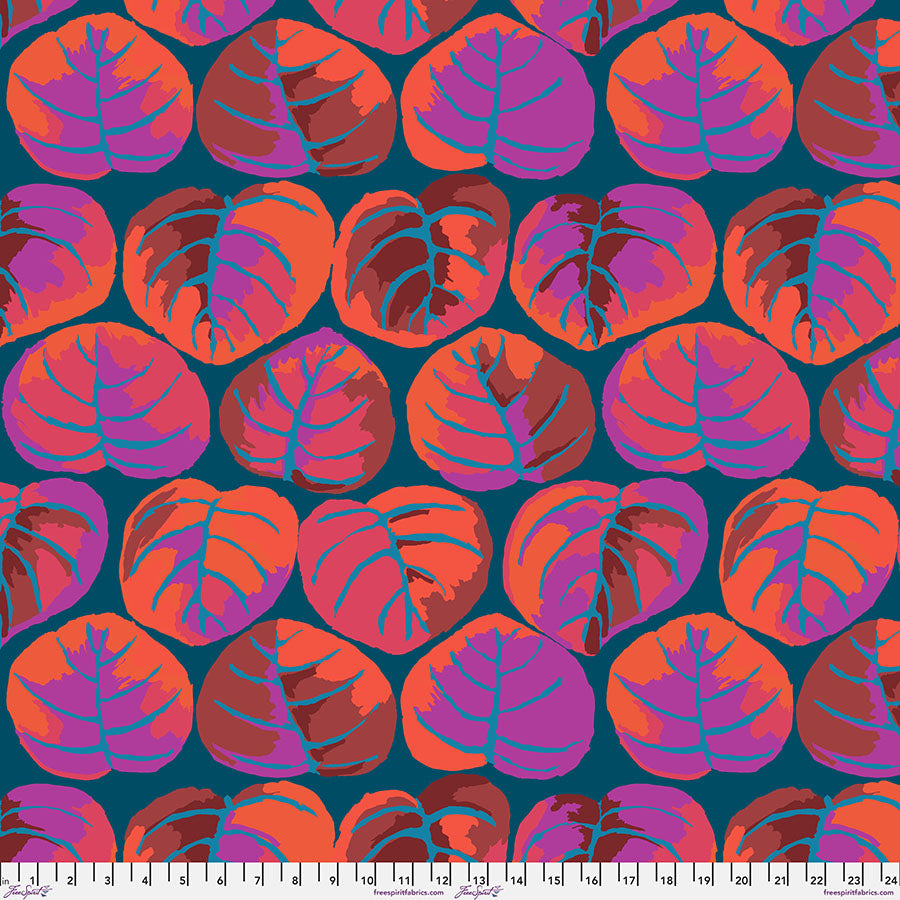 Kaffe Fassett Collective - Palm Leaves Red PWGP208.RED puuvillakangas