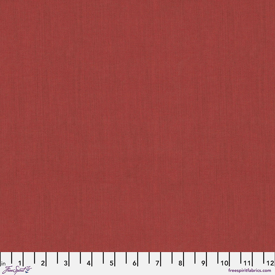Kaffe Fassett Shot Cottons - Rust SCGP132.RUST yksivärinen puuvillakangas