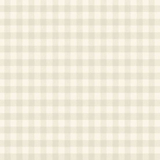 Gingham Lace beesiluonnonvalkoinen ruutukuosinen puuvillakangas – Laundry Basket Quilts Quiltessential kokoelma