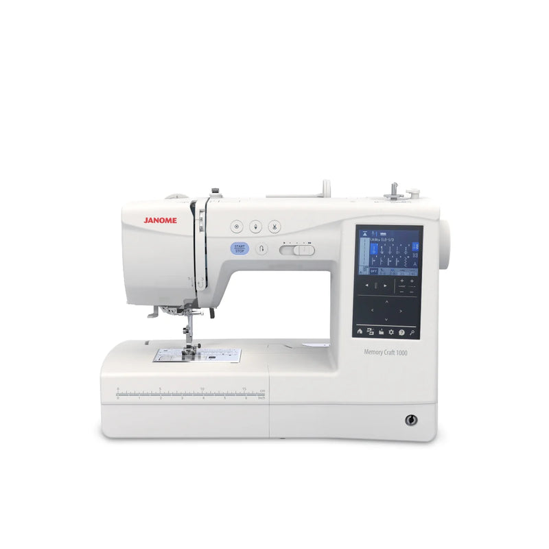 Janome Memory Craft 1000 Embroidery and Sewing Machine