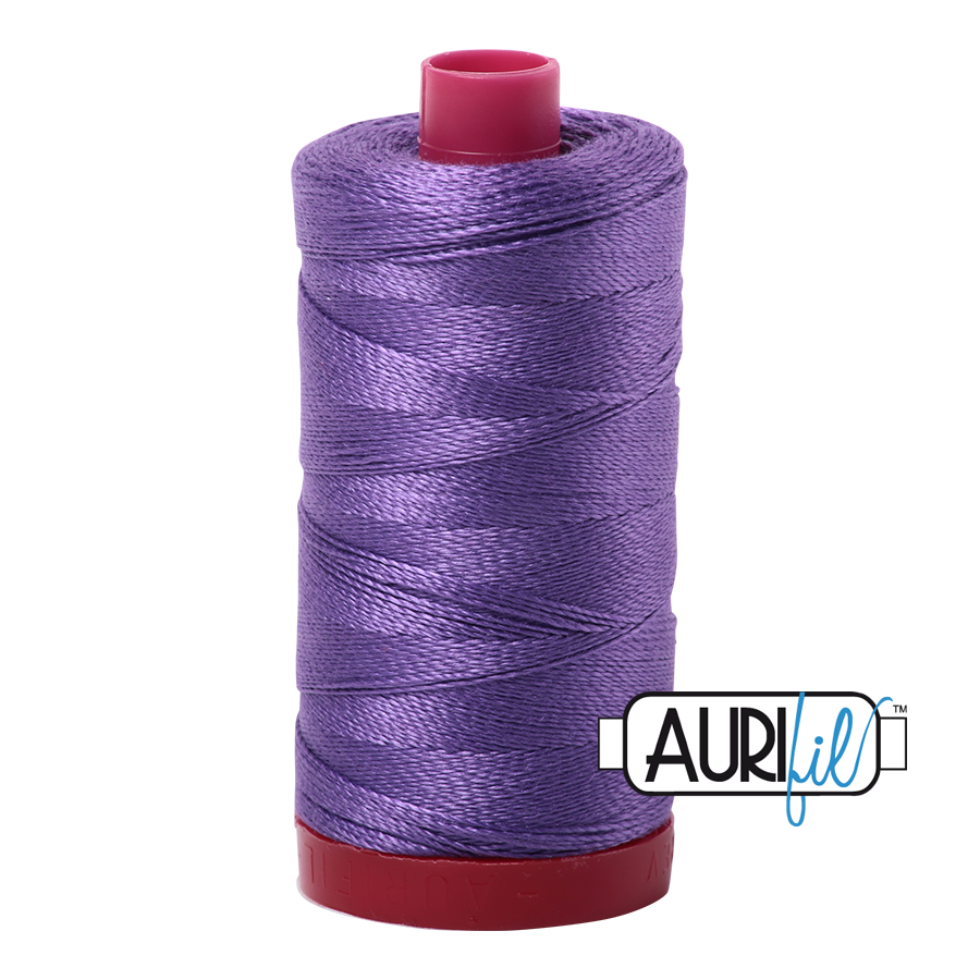 Aurifil 12wt 1243 Dusty Lavender 100% puuvilla -ompelulanka