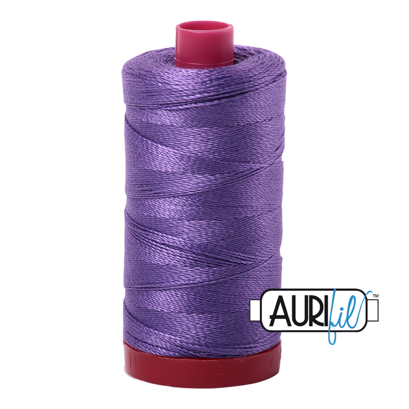 Aurifil 12wt 1243 Dusty Lavender 100% puuvilla -ompelulanka