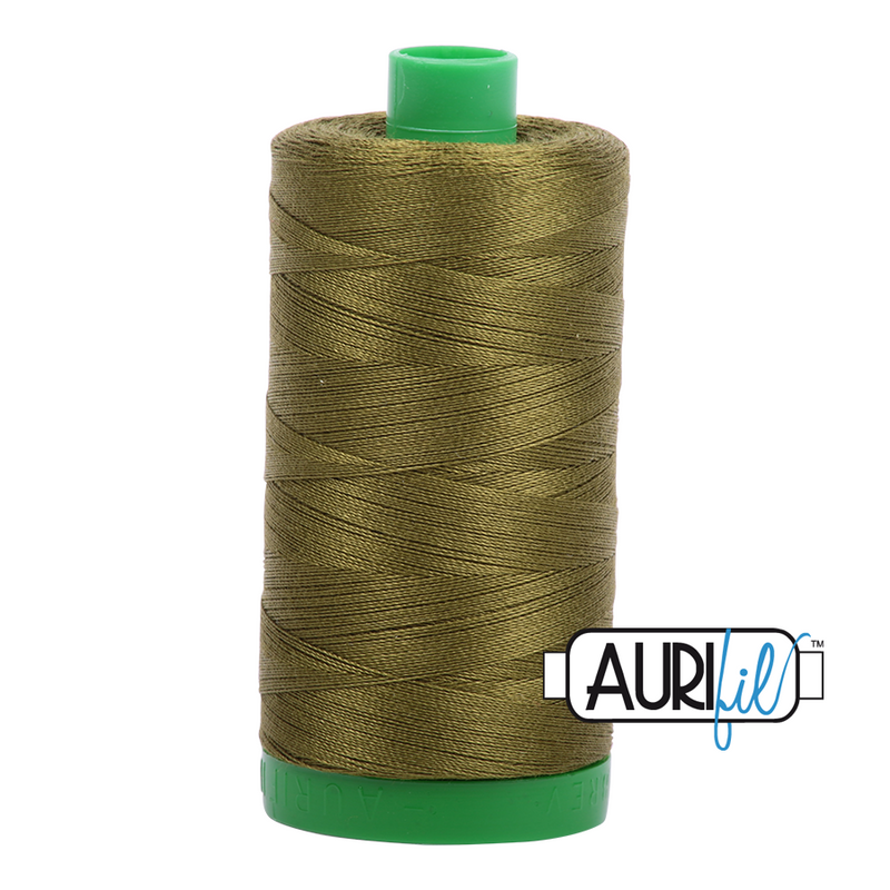 Aurifil 40wt 2887 Very Dark Olive 100% puuvilla -ompelulanka