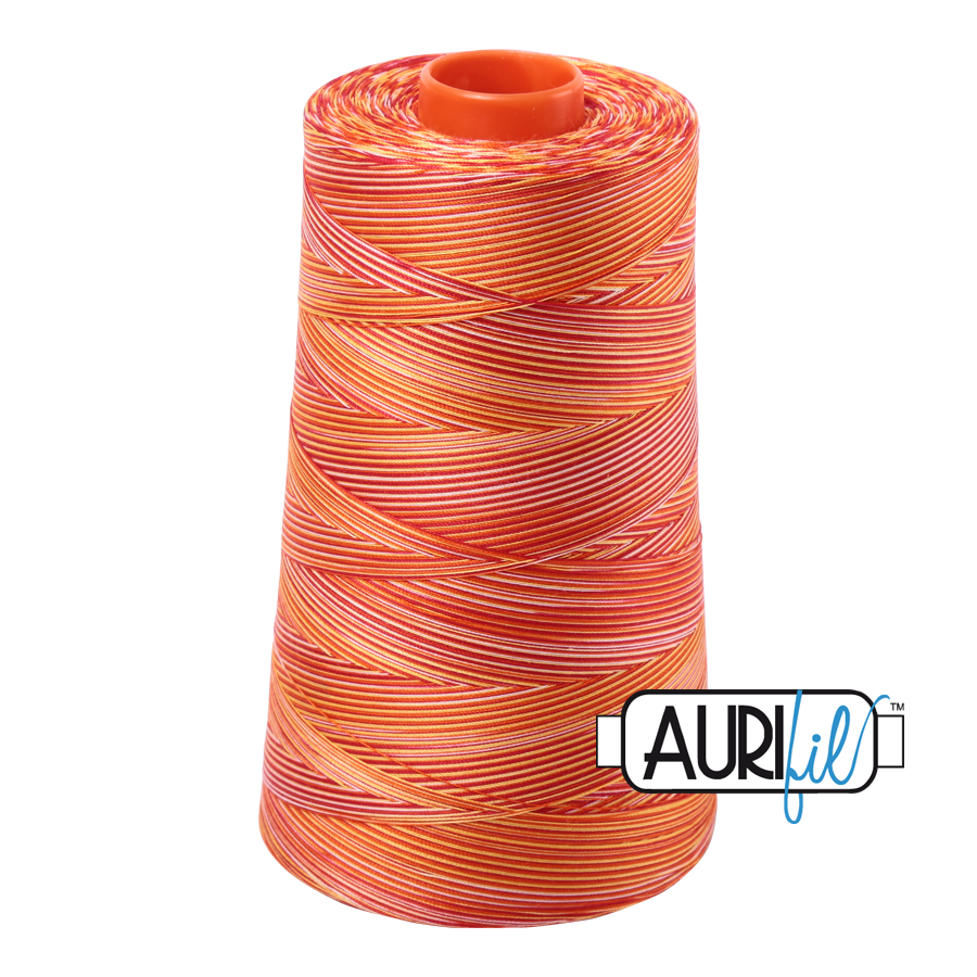 Aurifil Cone 50wt 4657 Tramonto a Zoagli 100% puuvilla -ompelulanka kartiossa