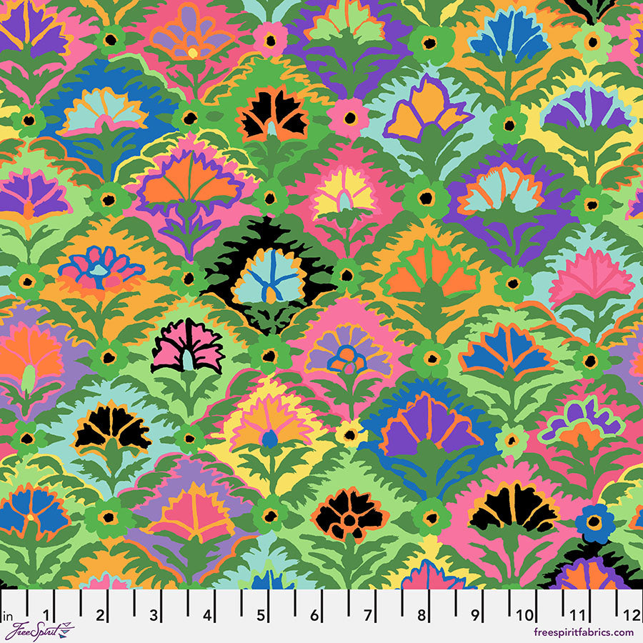 Kaffe Fassett Collective - Step Flower Multi PWGP202.MULTI puuvillakangas