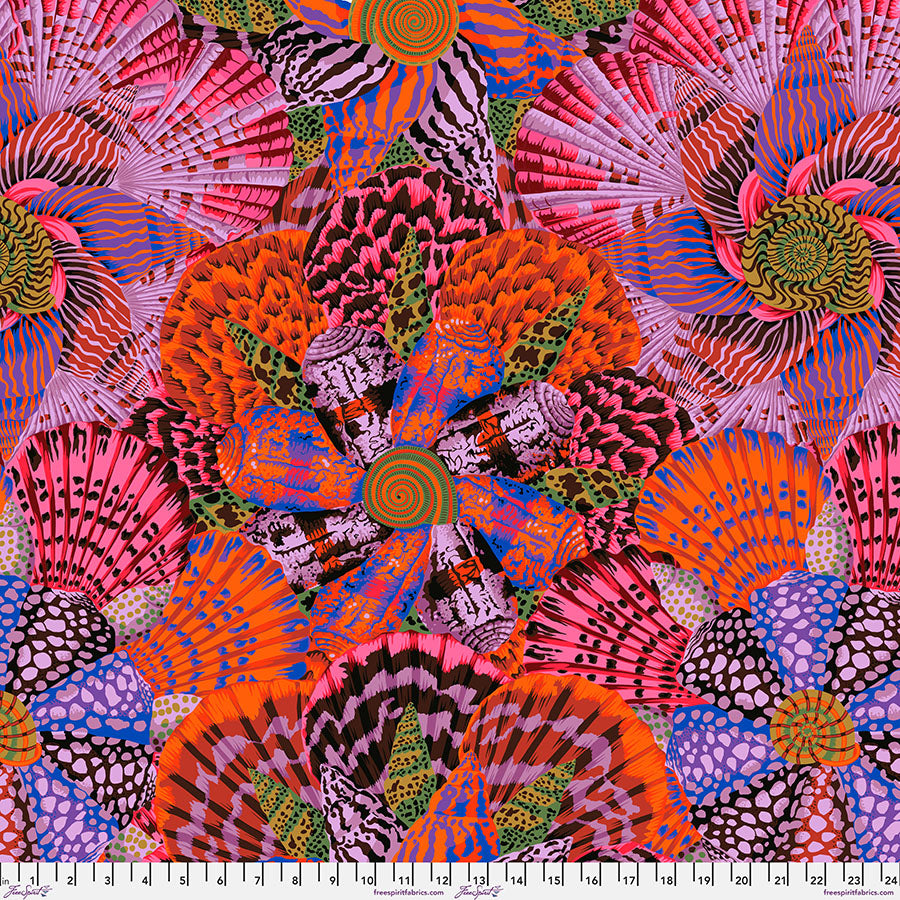 Kaffe Fassett Collective - Sailor Valentine Red PWPJ121.RED puuvillakangas