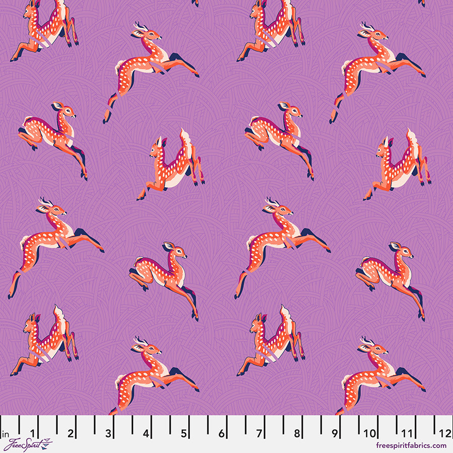 Stacy Peterson, Mythical - Wild Meadow Lavender PWST015.XLAVENDER puuvillakangas