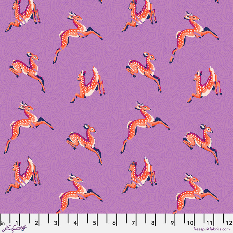 Stacy Peterson, Mythical - Wild Meadow Lavender PWST015.XLAVENDER puuvillakangas