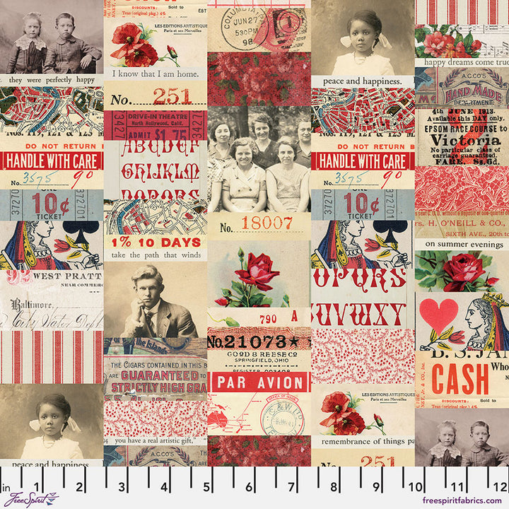 Tim Holtz Palette Punainen FQ-nippu