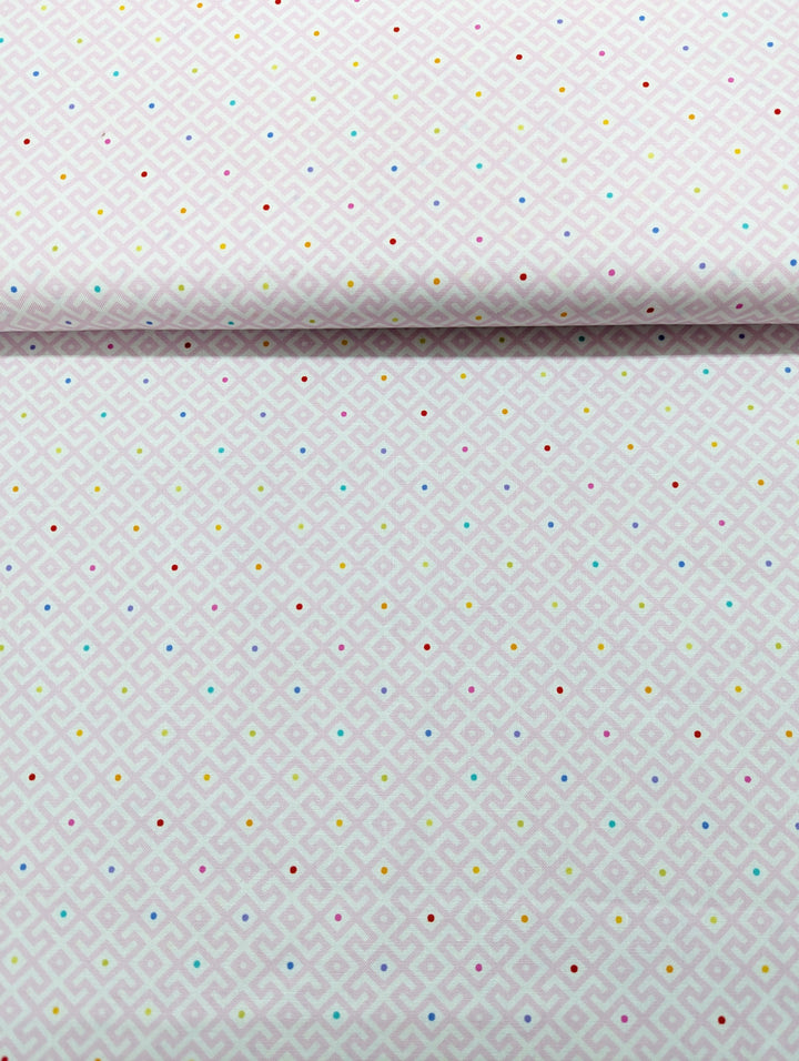 Tula Pink, Moon Garden - Baby Geo - Dawn PWTP053.DAWN cotton fabric