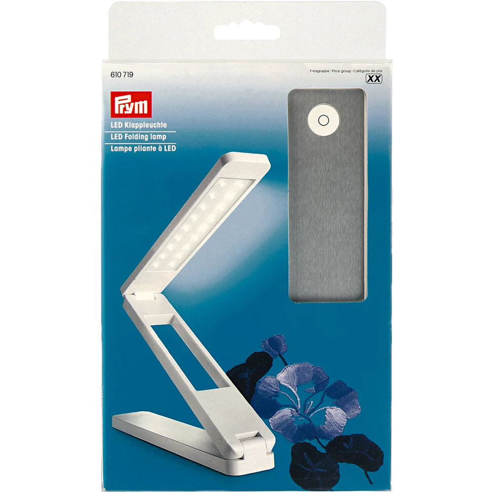 LED-taittolamppu käsitöihin – ladattava langaton valaisin 18 LED-valolla
