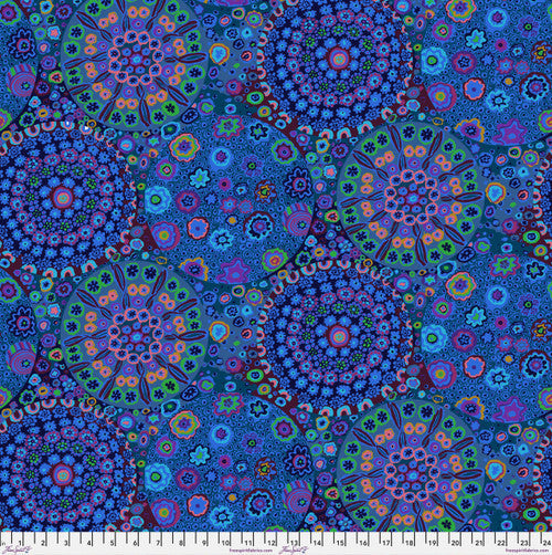 Kaffe Fassett Collective - Mystery Delft mystic co-stitching back fabric
