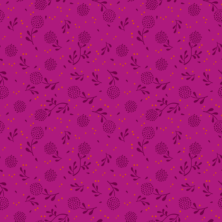Ruby Star Society - Backyard RS2091-14 Dandelion Berry puuvillakangas