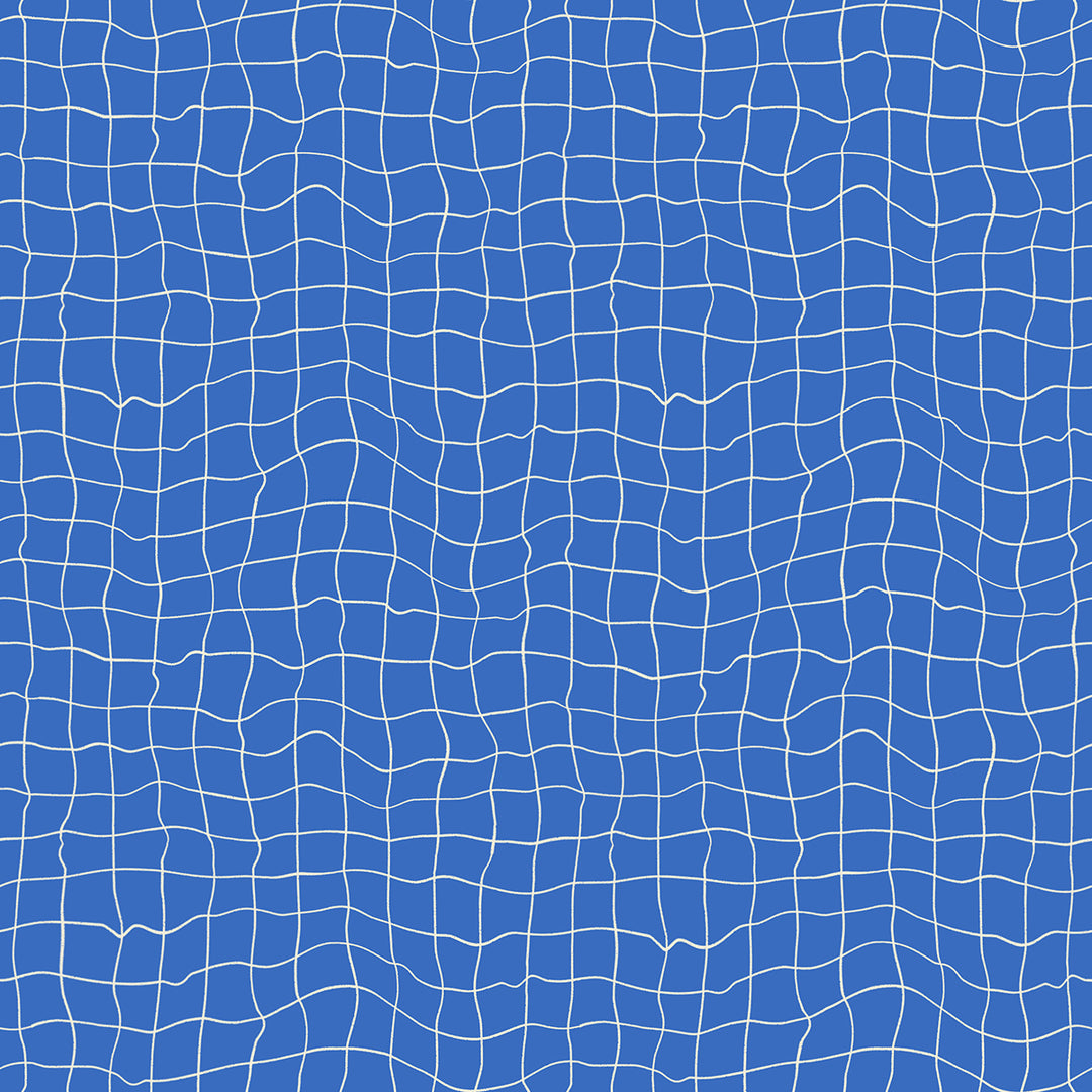 Ruby Star Society - Water RS5131-16 Pool Tiles Royal Blue puuvillakangas
