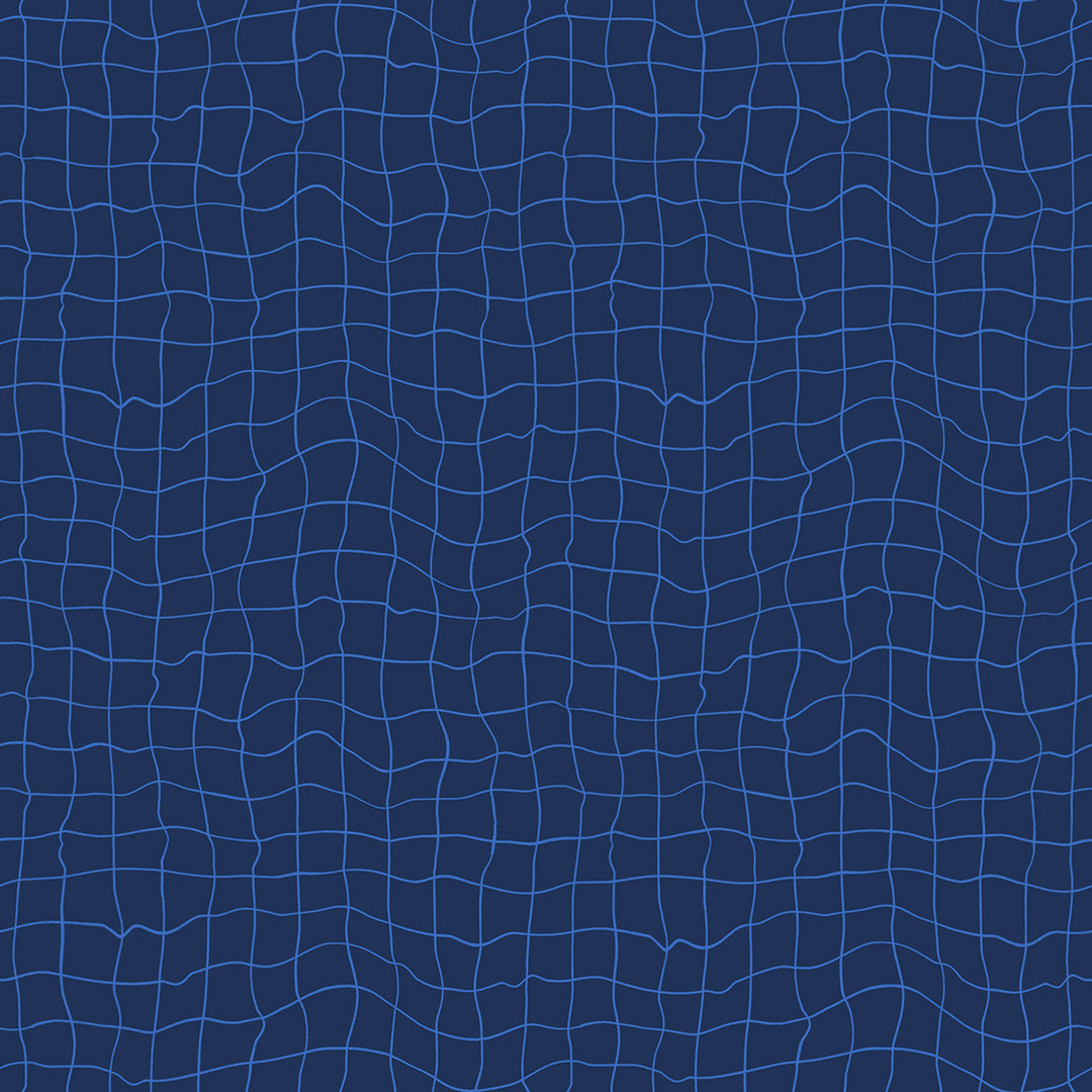 Ruby Star Society - Water RS5131-17 Pool Tiles Navy puuvillakangas