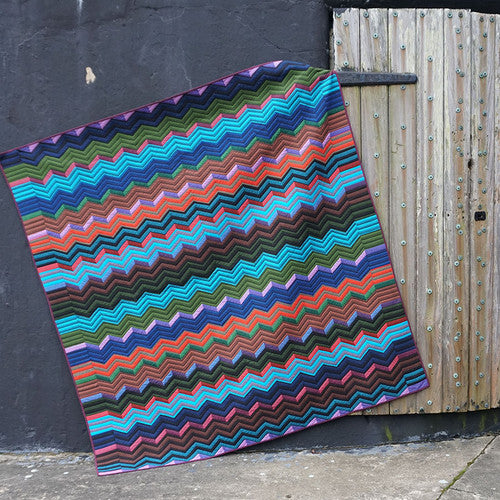 Rosita ZigZag Quilt - Kaffe Fassett Collective - Free Quilting Pattern (PDF)