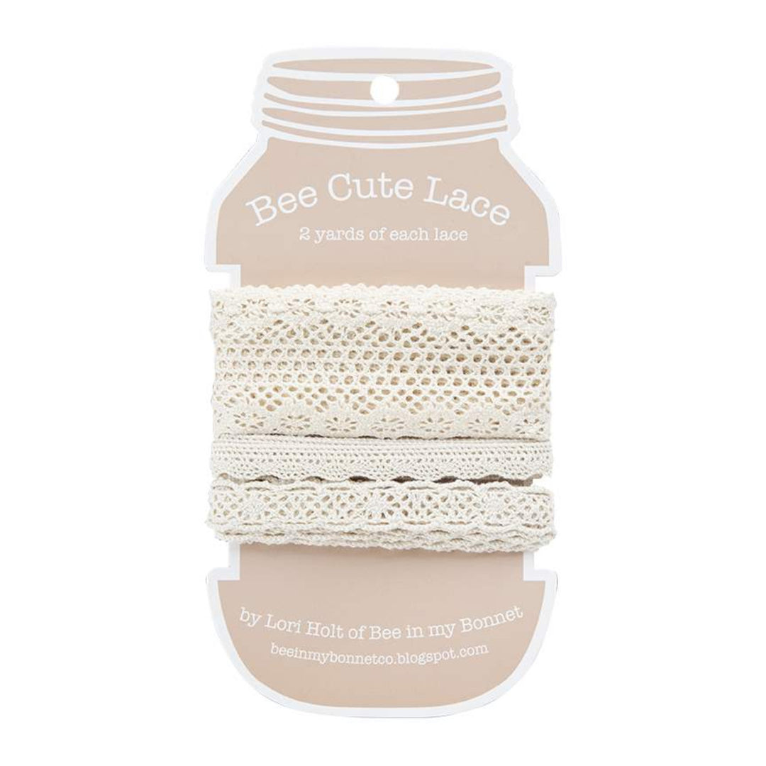 Lori Holt - Bee Cute -pitsikortti luonnollinen valikoima