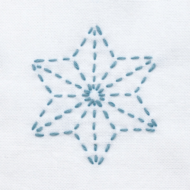 Olympus Sashiko-lanka Awai-iro A9 Smoky Blue – murrettu sininen sashikolanka 40m