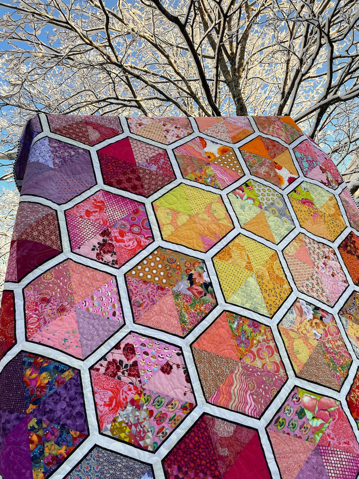 Sixteen Quilt Pattern -tilkkupeiton ohje