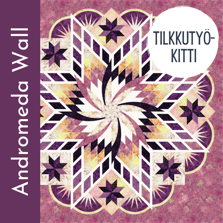 Quiltworx Andromeda Wall - quiltsats