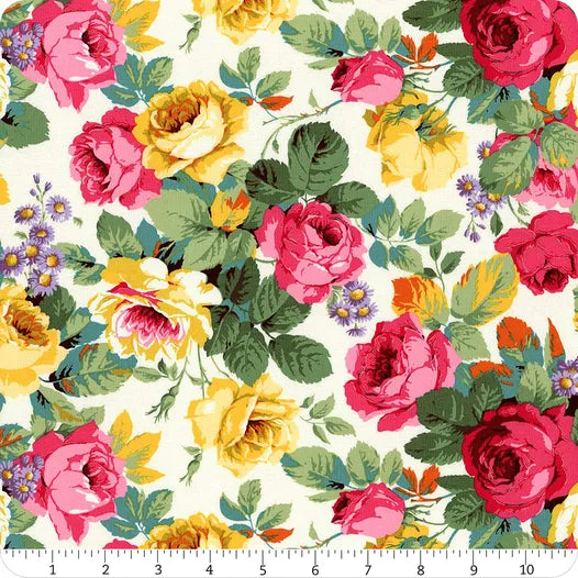 Sanderson - A Celelbration of Sanderson Chelsea Bright PWSA002.BRIGHT puuvillakangas