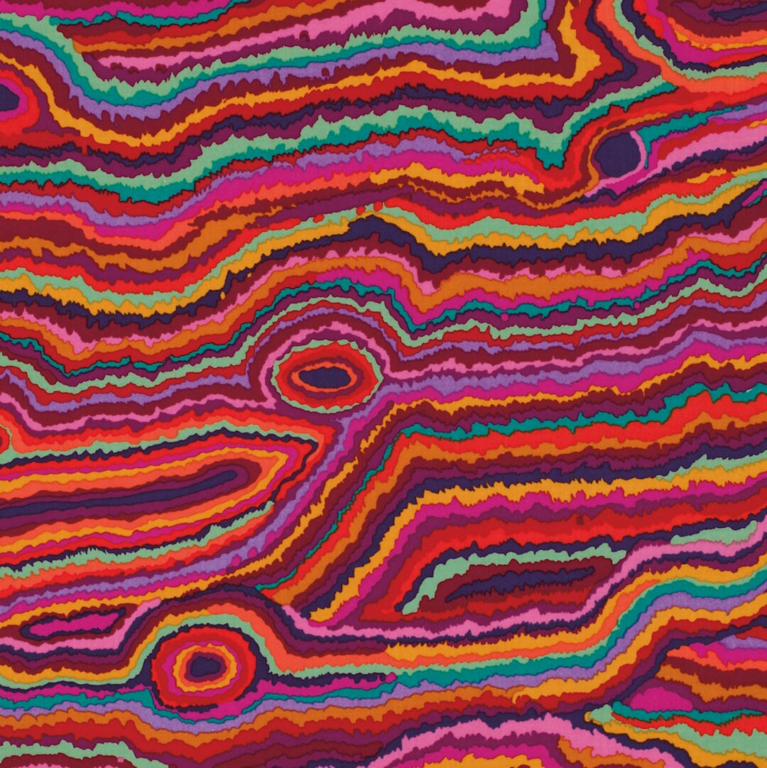 Kaffe Fassett Collective - Jupiter Red PWGP131.REDXX puuvillakangas