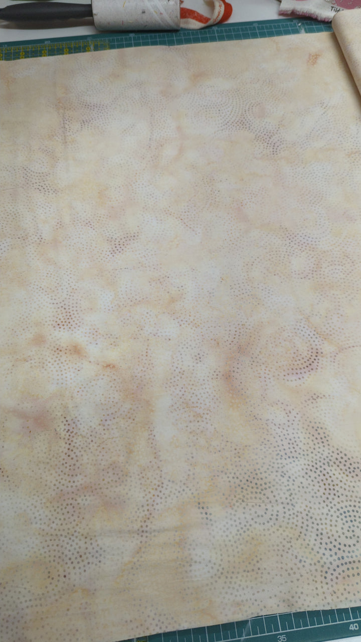 Kathy Engle - Foundations Buttermilk cotton fabric batik