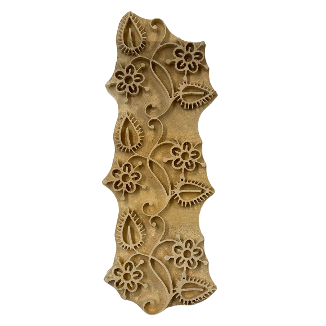 Wooden embossing stamp - Continuous tradition pattern 2