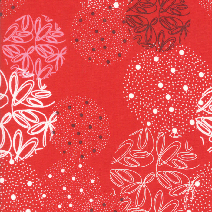 Zen Chic - Just Red, Lipstick 1700 12 cotton fabric