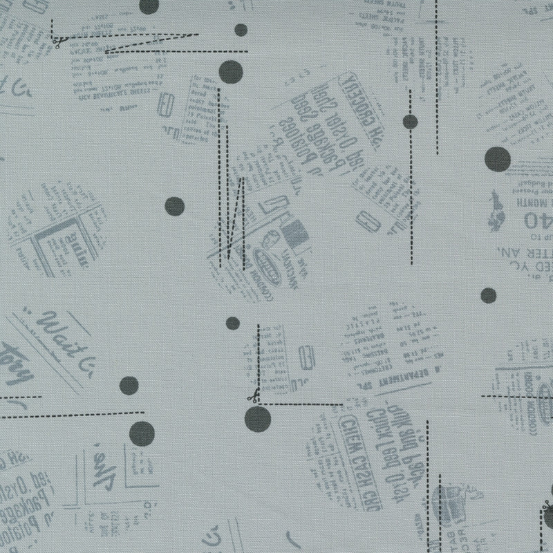 Zen Chic - Modern Background Even More Paper 1762 14 Zen Grey puuvillakangas